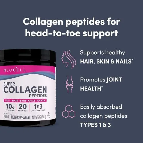 NeoCell Super Collagen Peptides Powder (200 g) in Bangladesh - Thumbnail 3