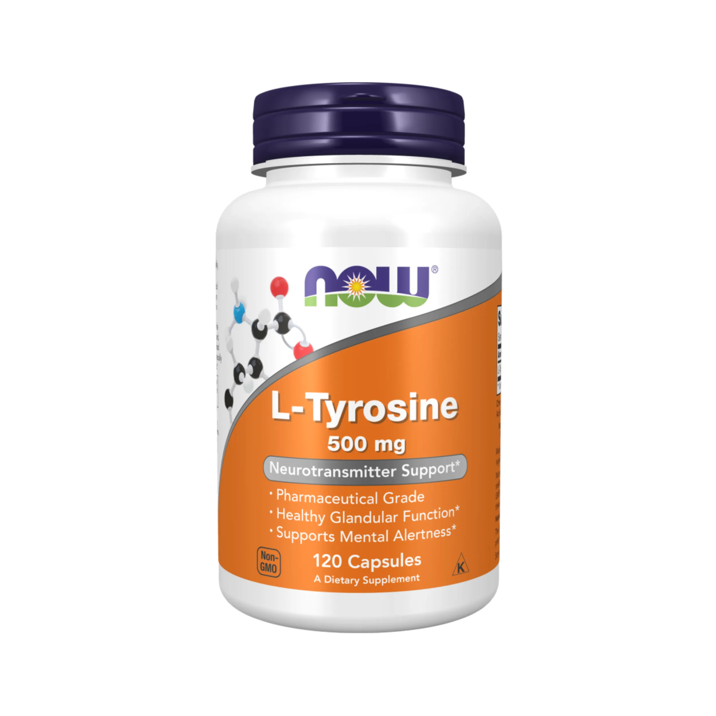 Now L-Tyrosine 500mg 120 Softgels