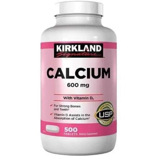 Kirkland Calcium with D3 - 600 mg (500 Tablets) in Bangladesh