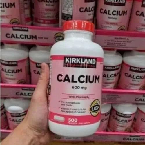 Kirkland Calcium with D3 - 600 mg (500 Tablets) in Bangladesh - Thumbnail 4