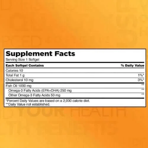 Kirkland Signature, Fish Oil 1,000mg, Omega-3 (400 Capsules) in Bangladesh