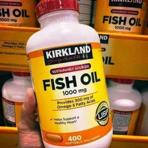 Kirkland Signature, Fish Oil 1,000mg, Omega-3 (400 Capsules) in Bangladesh - Thumbnail 3