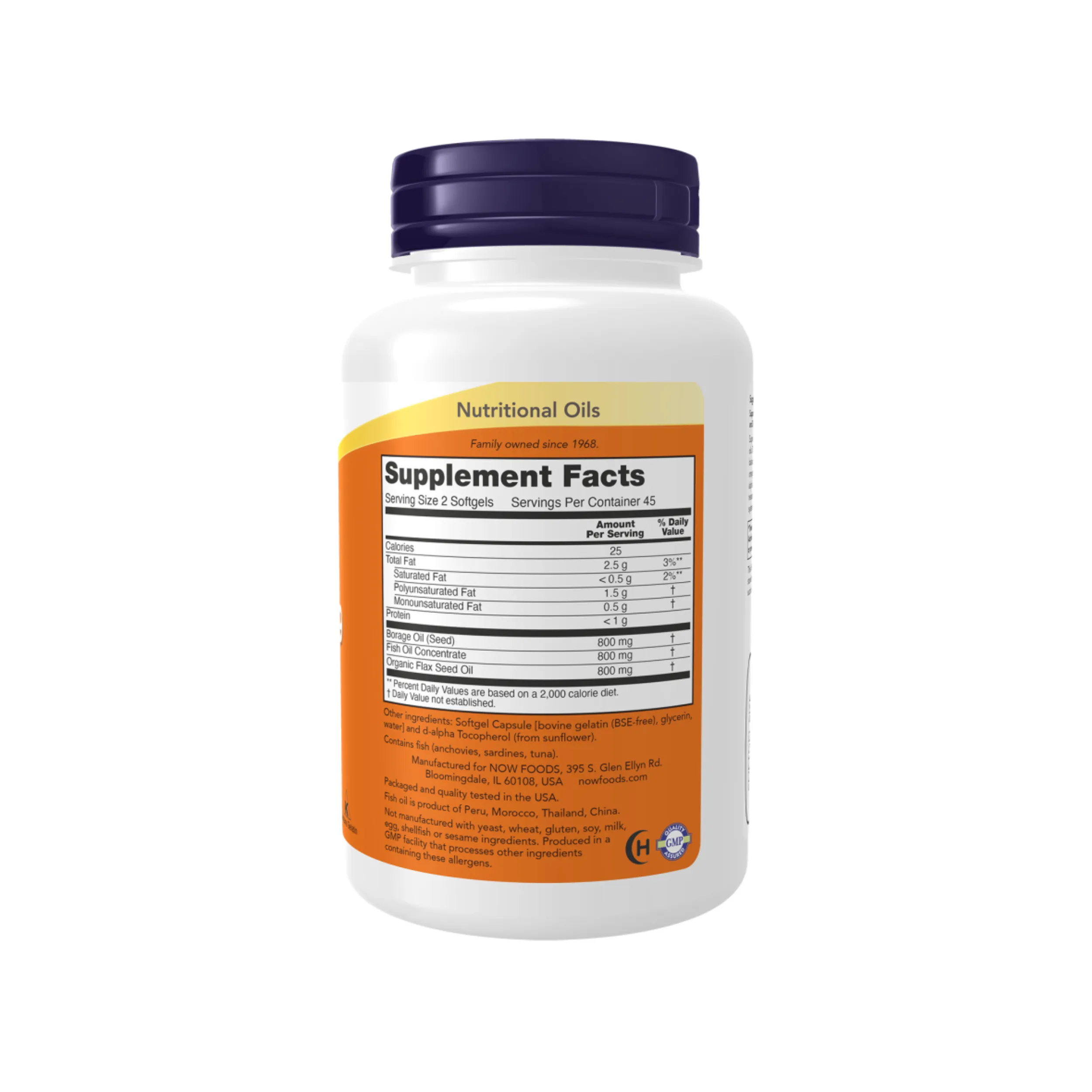 Now Foods Super Omega 3-6-9 90 Softgels