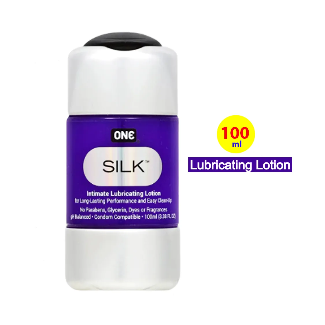 ONE Silk Intimate Lubricating Lotion 100ml Lubricant Gel