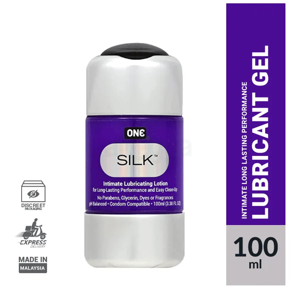 ONE Silk Intimate Lubricating Lotion 100ml Lubricant Gel