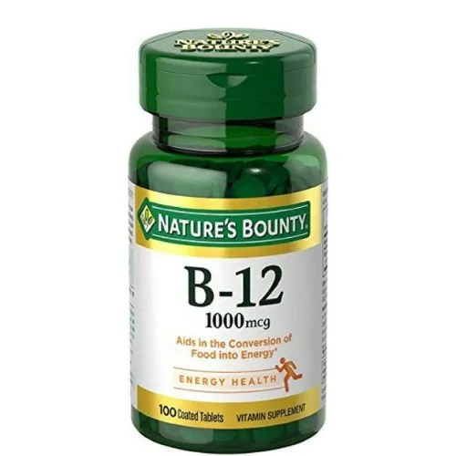 Nature's Bounty, Vitamin B-12, 1000 mcg, (100 Tablets) in Bangladesh