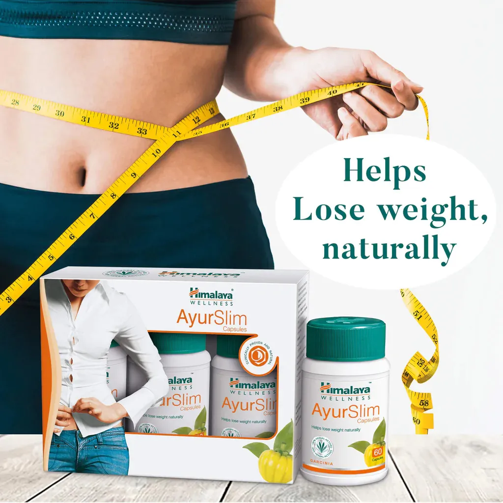 Himalaya Ayurslim Helps Weight Lose Naturally Herbal Capsules 60Pcs in Bangladesh