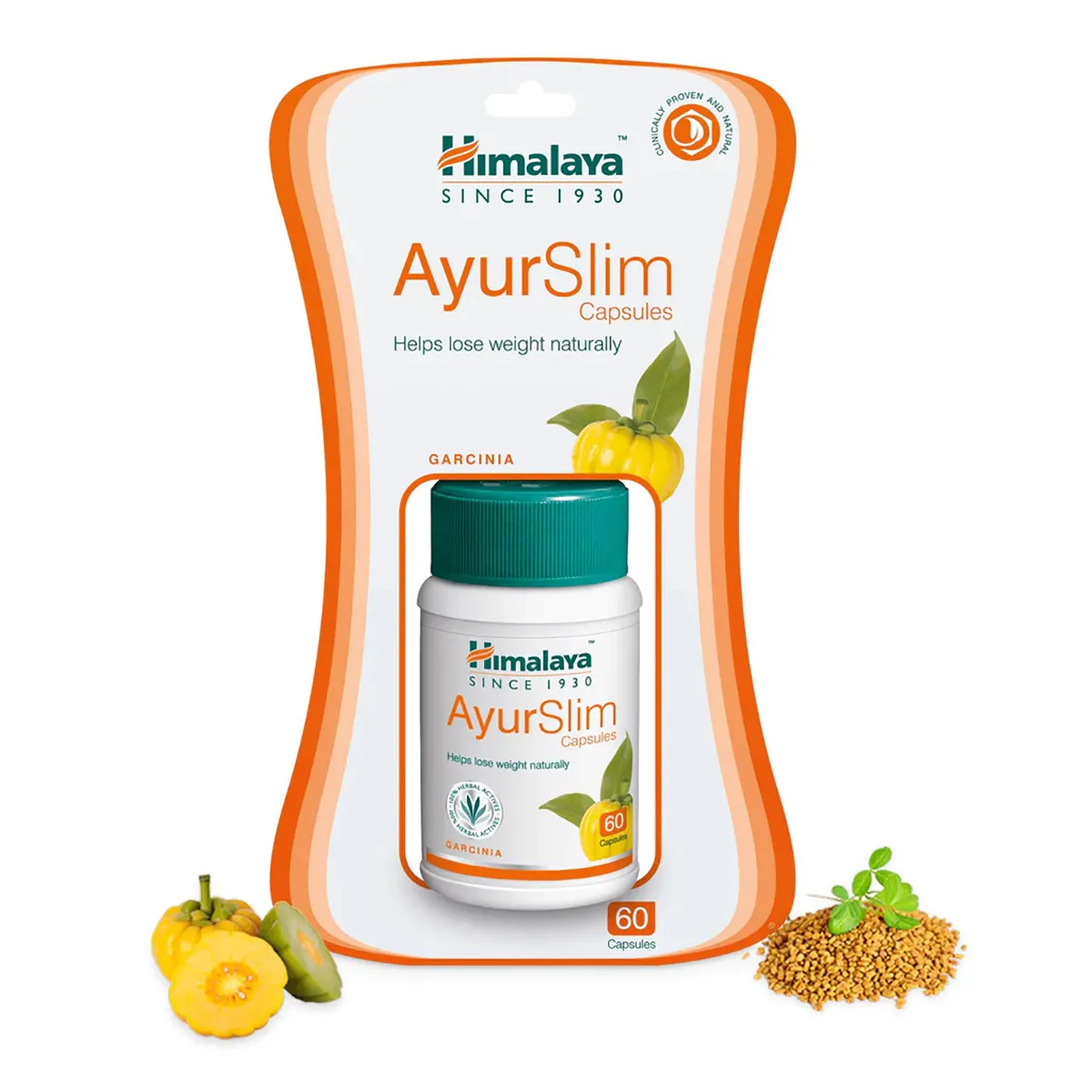 Himalaya Ayurslim Helps Weight Lose Naturally Herbal Capsules 60Pcs in Bangladesh - Thumbnail 4