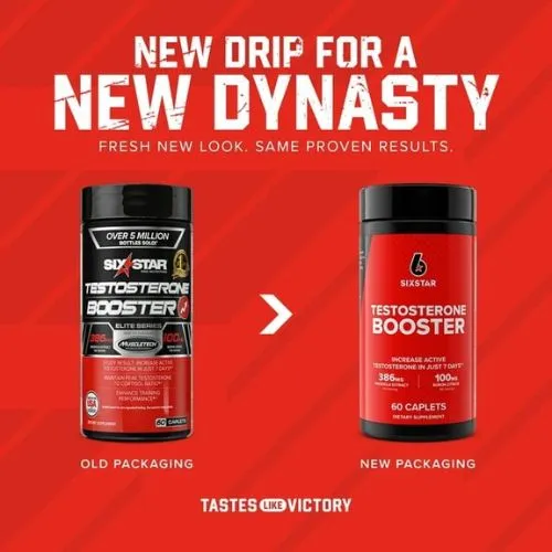 Six Star Testosterone Booster 60 Tablets in Bangladesh (Made in the USA)