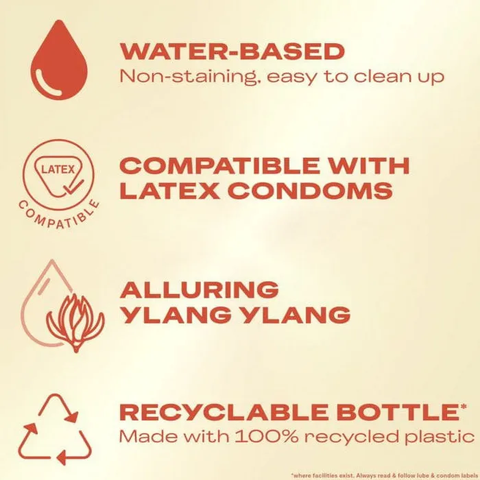 Durex Massage & Play 2 in 1, Water Based Massage Gel, Ylang Ylang - 200ml