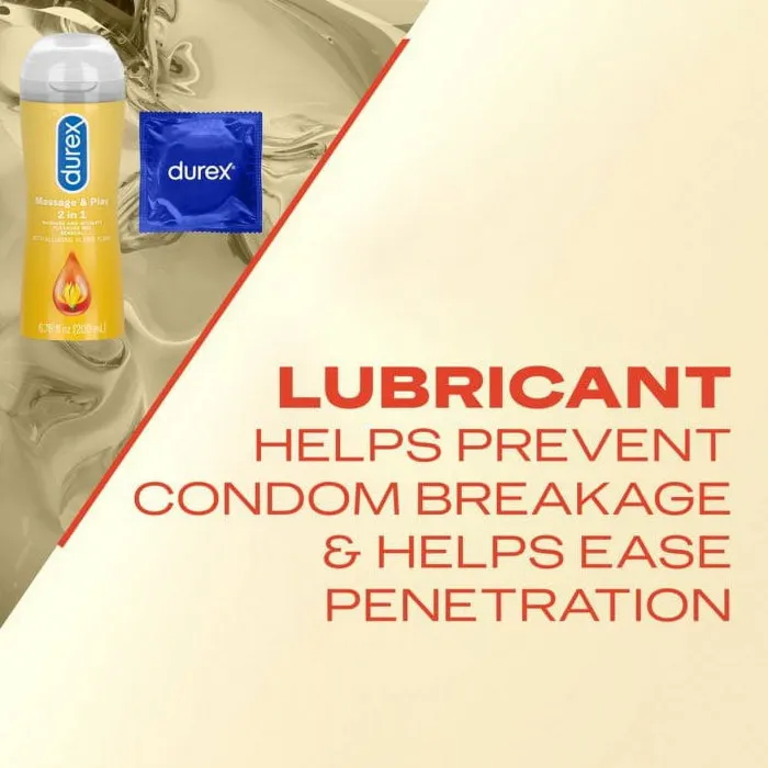 Durex Massage & Play 2 in 1, Water Based Massage Gel, Ylang Ylang - 200ml - Thumbnail 3