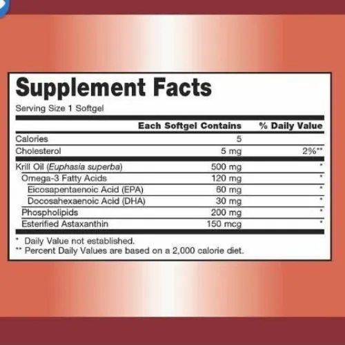 Kirkland, Krill Oil 500 mg 160 Softgels in Bangladesh