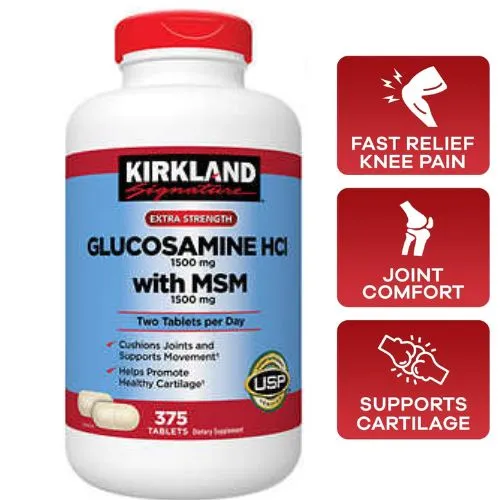 Kirkland Glucosamine with MSM (375 Tablets) in Bangladesh