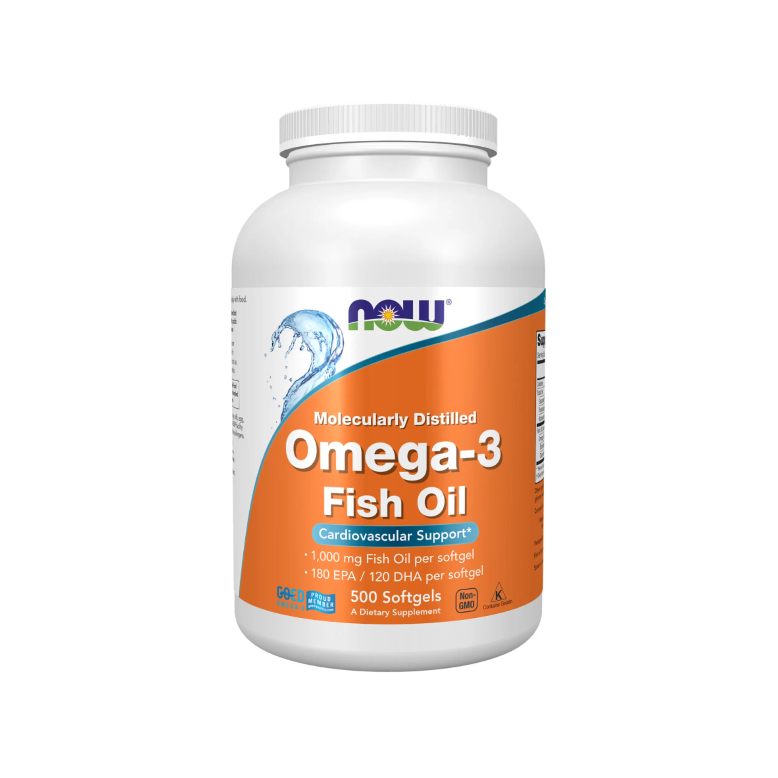 Now Foods Omega 3 Fish Oil 500 Softgels