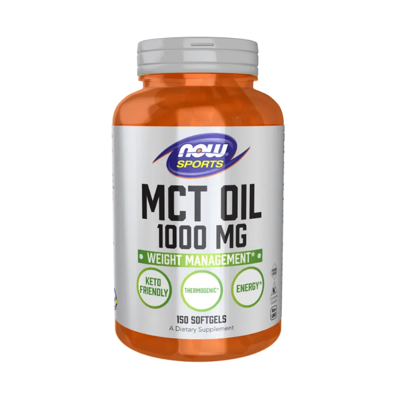 Now Foods MCT Oil 1000 mg 150 Softgels
