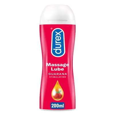 Durex Massage Lube Guarana Stimulating 200ml in Bangladesh