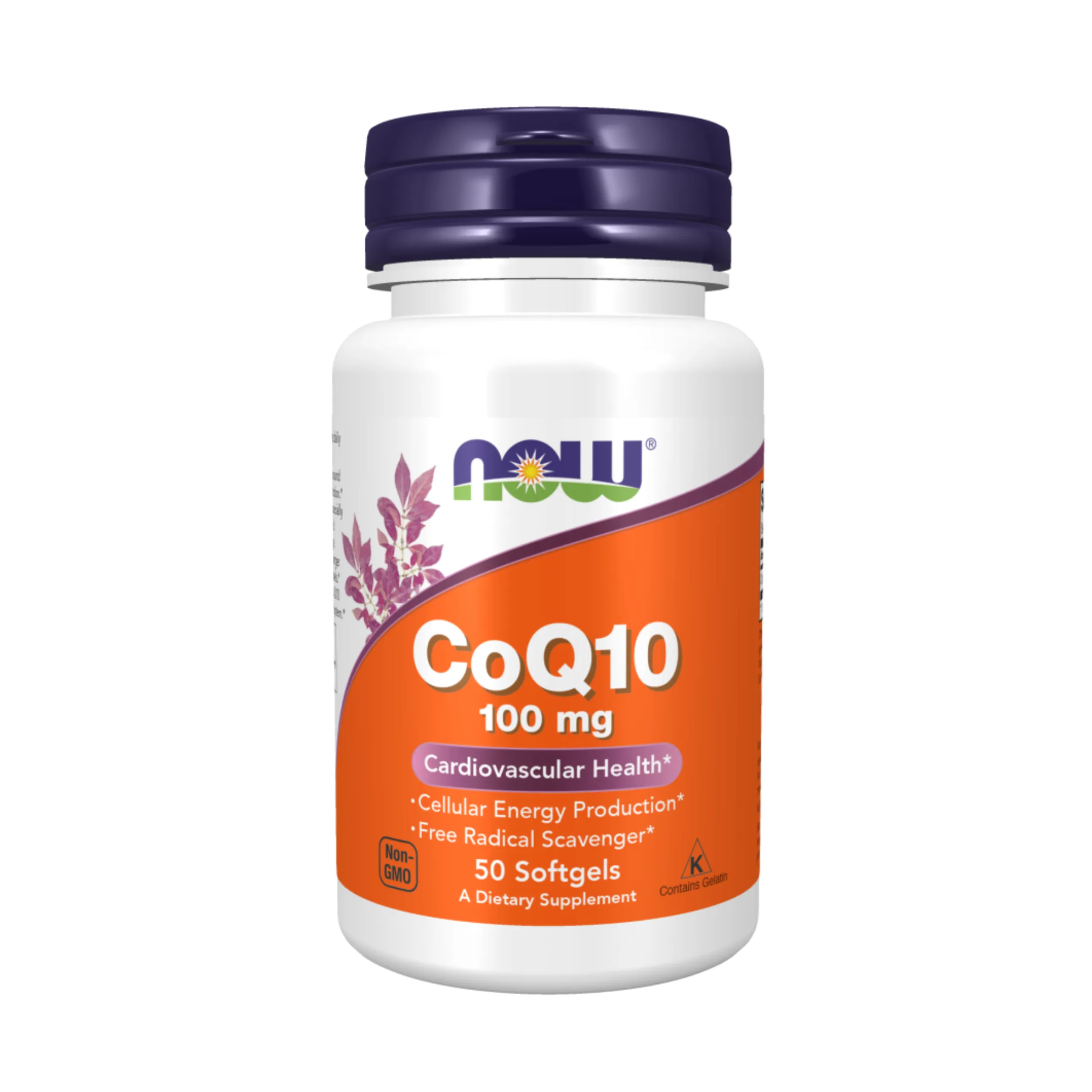 Now Foods CoQ10 100 mg 50 Softgels