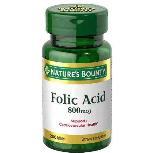 Nature's Bounty, Folic Acid 800 mcg (250 Tablets) in Bangladesh