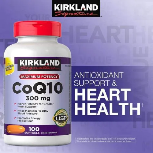 Kirkland, CoQ10 300mg (100 Softgels) in Bngladesh - Thumbnail 3