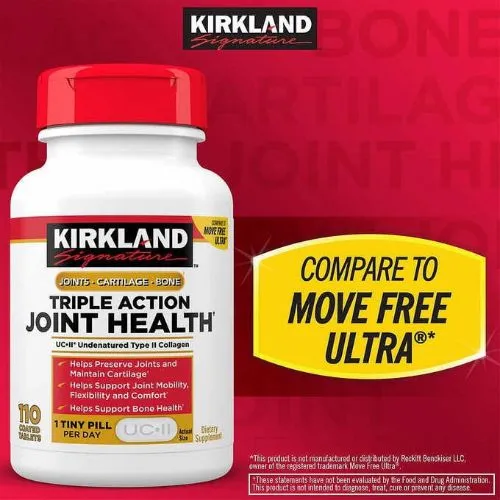 Kirkland Signature Triple Action Joint Health (110 Tablets) in Bangladesh - Thumbnail 4