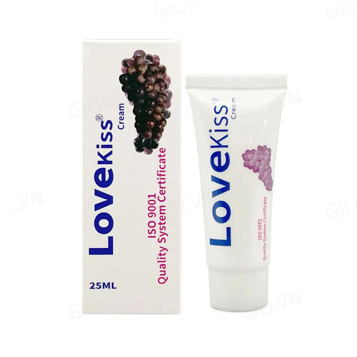 Love Kiss Grape Flavour Vaginal, Anal Sex Lubricant -25ml