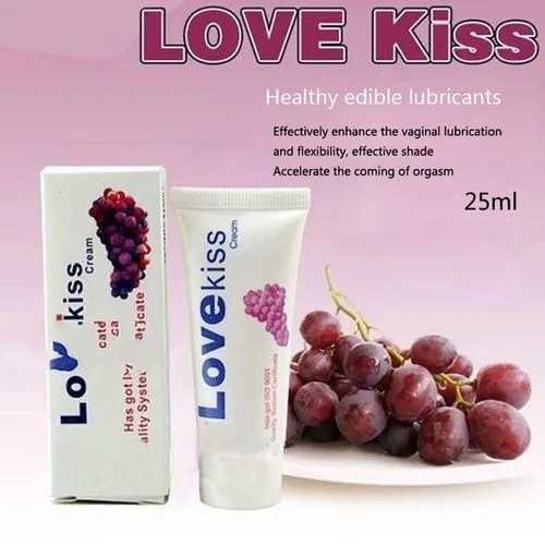Love Kiss Grape Flavour Vaginal, Anal Sex Lubricant -25ml