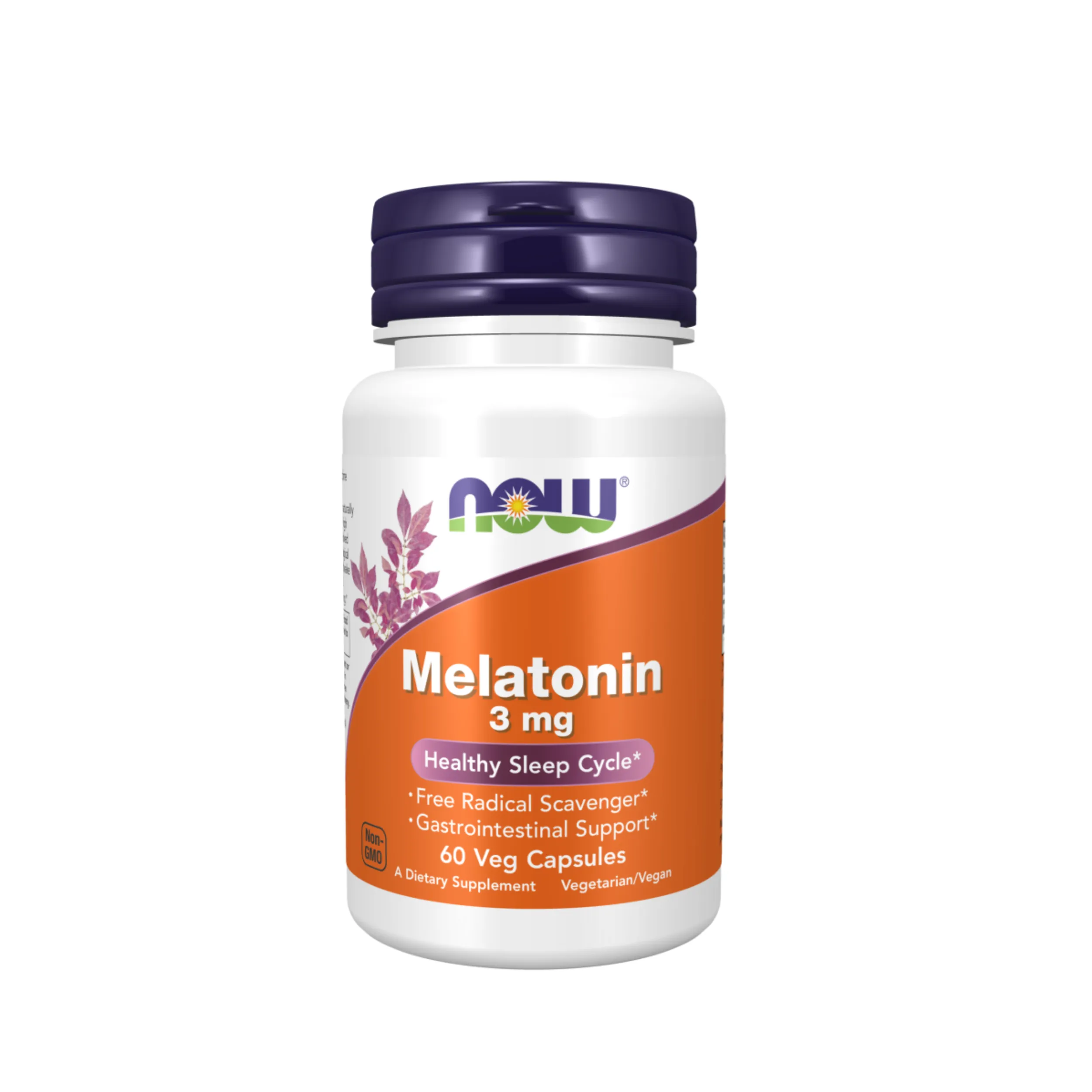 Now Foods Melatonin 3 mg 60 Veg Capsules