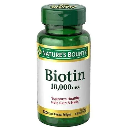 Nature's Bounty Biotin 10,000 mcg 120 Capsules in Bangladesh
