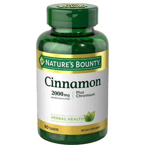 Nature's Bounty, Cinnamon Plus Chromium, 2,000 mg, (60 Capsules) in Bangladesh