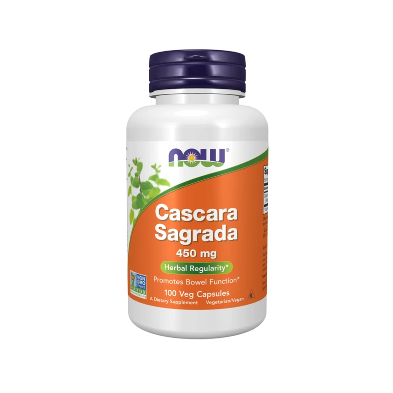 Now Foods Cascara Sagrada 450 mg Veg Capsules