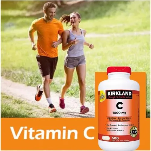 Kirkland Signature Vitamin C 1000 mg 500 Tablets - Thumbnail 4