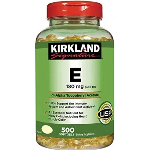 Kirkland, Vitamin E 400 IU (500 Softgels) in Bangladesh