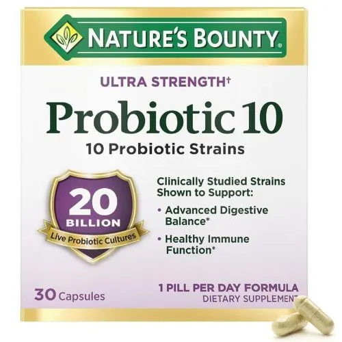 Nature's Bounty Ultra Strength Probiotic 20 Billion-70 Capsules in Bangladesh