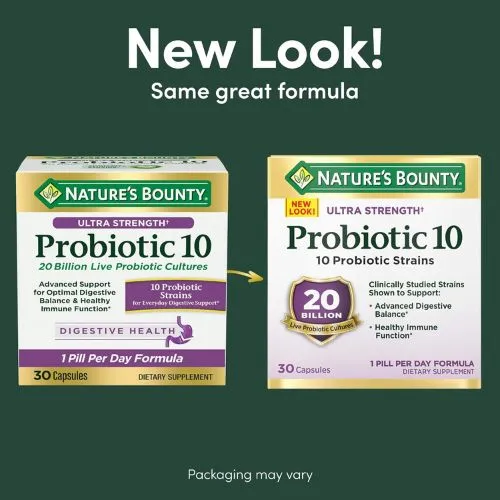 Nature's Bounty Ultra Strength Probiotic 20 Billion-70 Capsules in Bangladesh