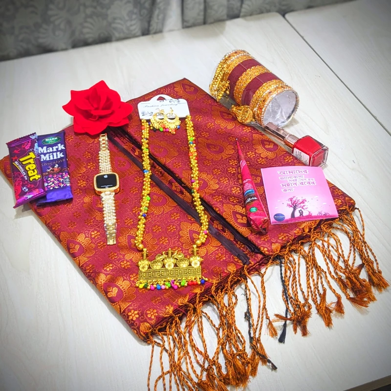 Saree gift combo set - Image 3