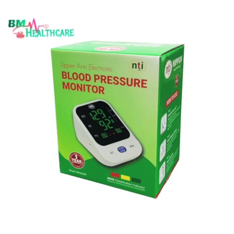 NTI Nippon Rechageable Digital Blood Pressure Monitor
