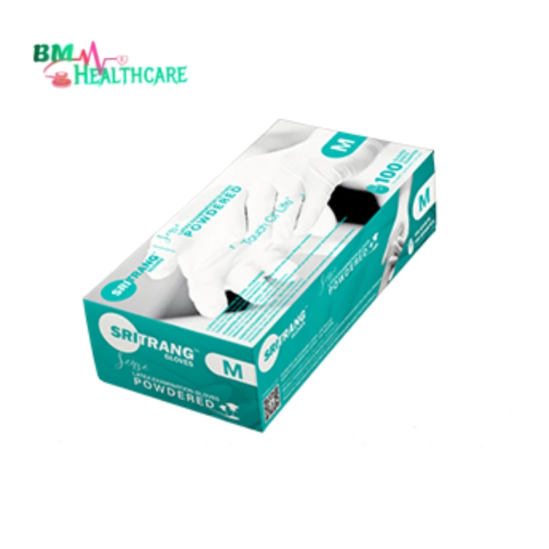 SRI TRANG Examination Hand Gloves 100 Pcs Box