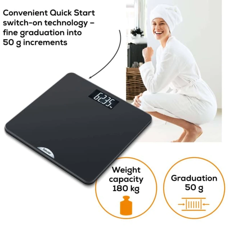 Beurer PS 240 Digital Personal Bathroom Scale Weight Machine