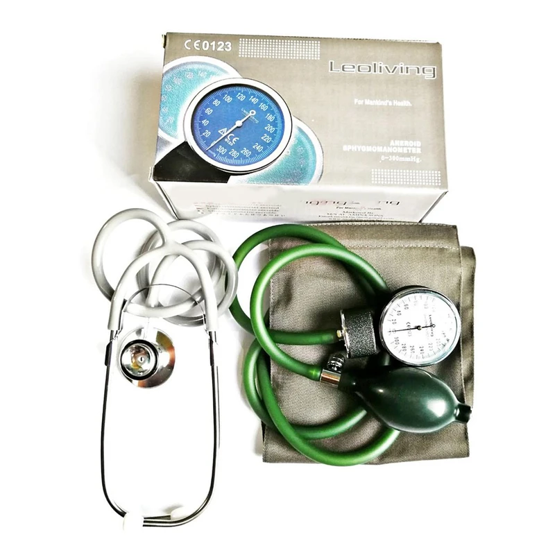 Leoliving Blood Presure Monitor-aneroid sphygmomanometer bp Machine Set