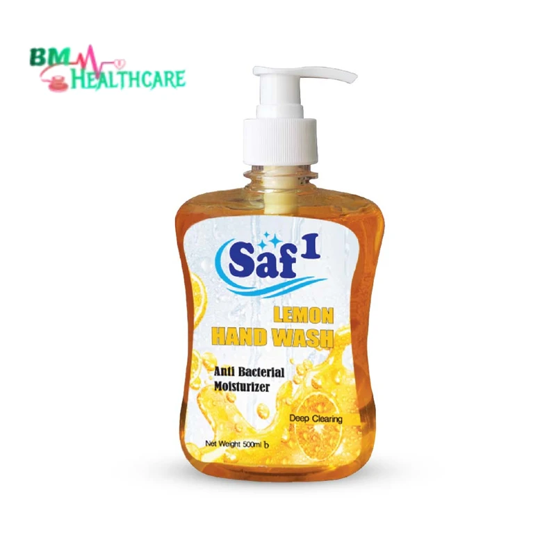 Saf1 Anti-Bacterial Lemon Hand Wash