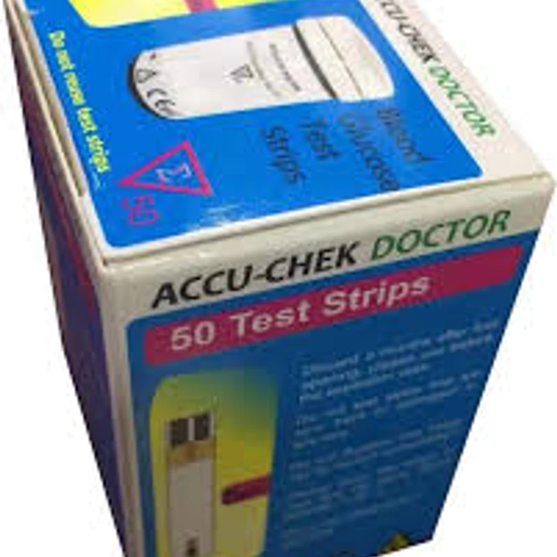 Accu Check Doctor Blood Glucose Test Strip ( 50 Pcs)