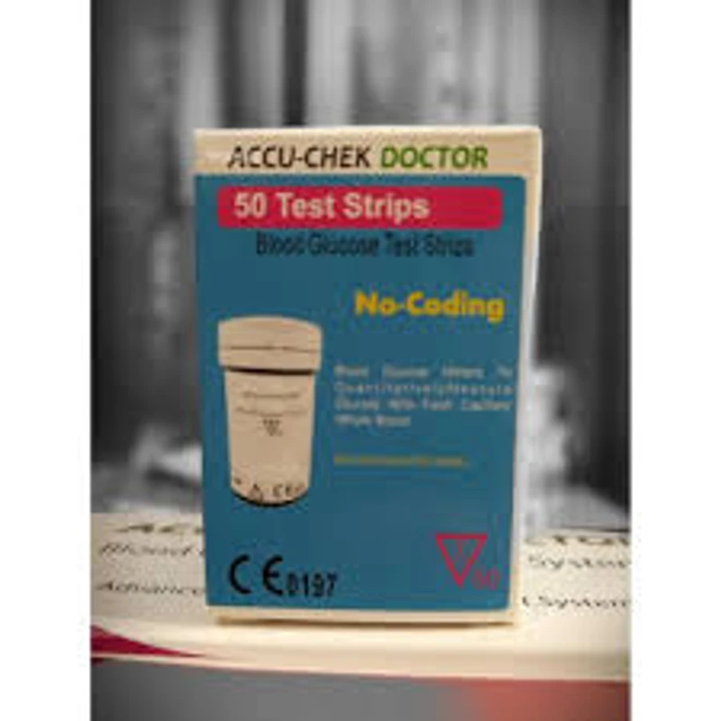 Accu Check Doctor Blood Glucose Test Strip ( 50 Pcs) - Image 3