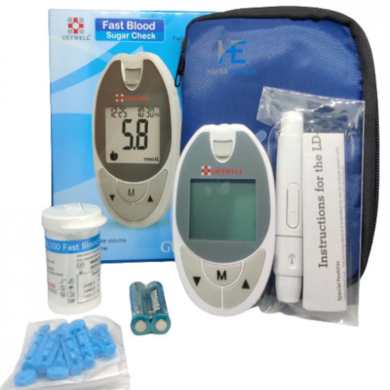 Getwell Fast Blood Sugar Check Diabetic Machine Glucometer