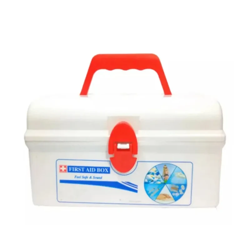 Getwell First Aid Kit Box - White