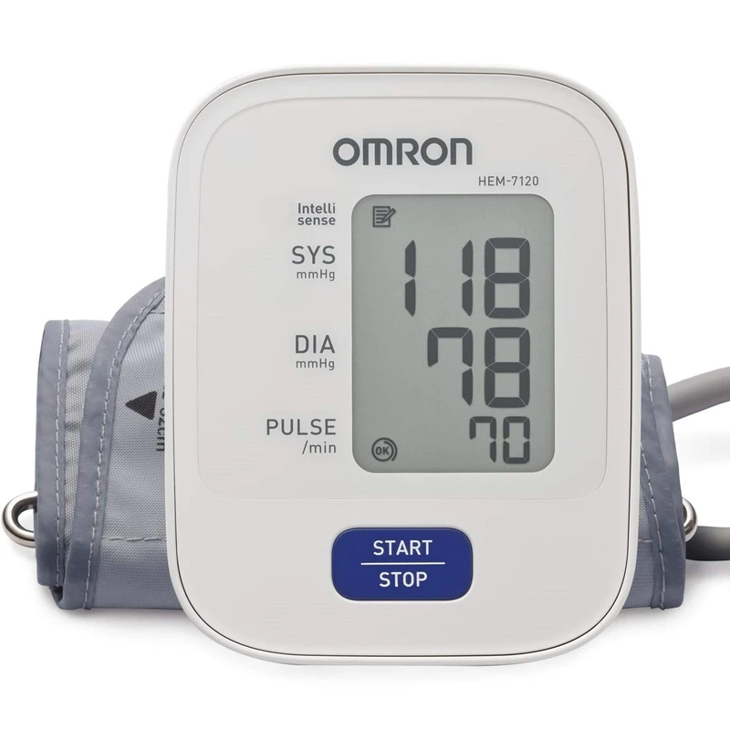 Omron Hem-7120 Automatic Digital Blood Pressure Machine - Image 3
