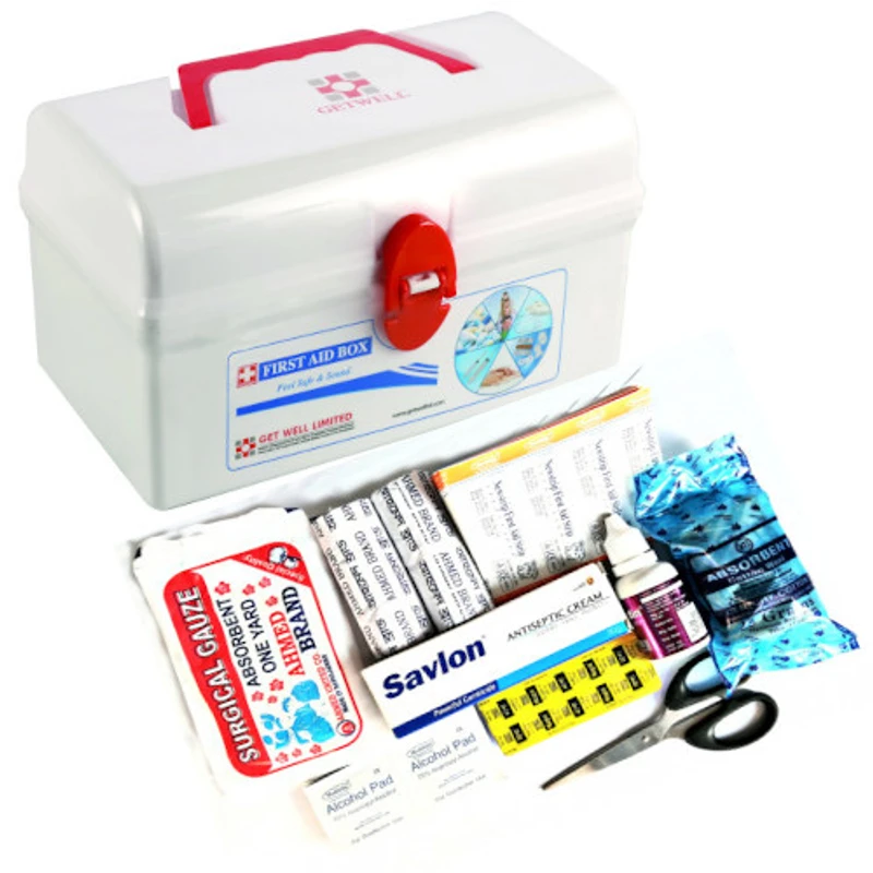 RFL Getwell First Aid Box with 150 Pcs Kits