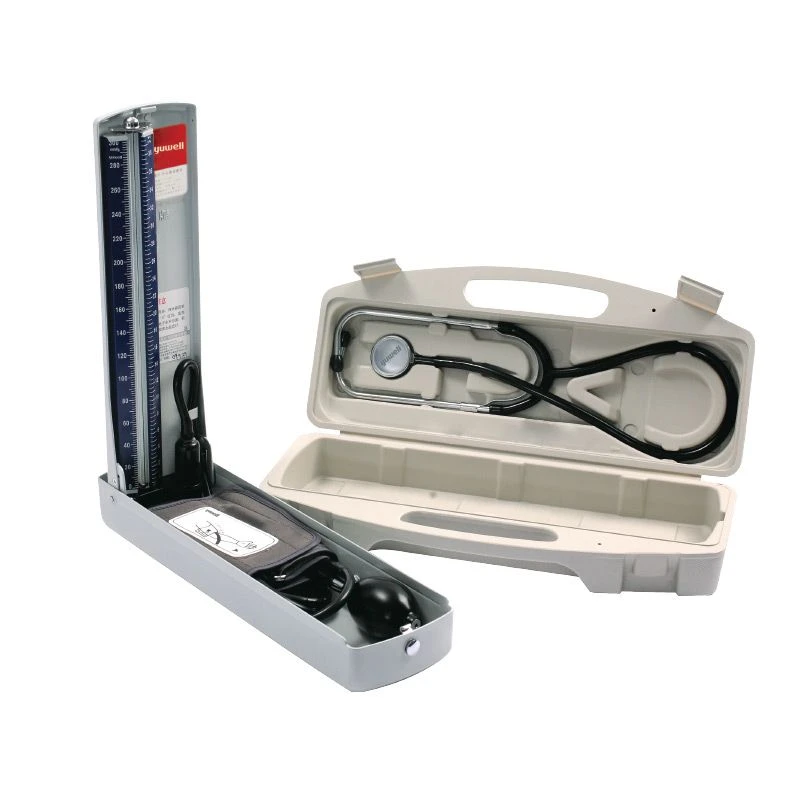 Yuwell Family Kit Set Mercurial Sphygmomanometer Blood Pressure BP Machine (Desk Type)