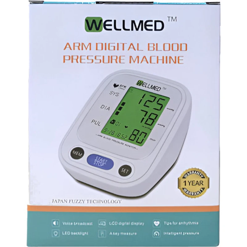 Wellmed Digital Blood Pressure Machine