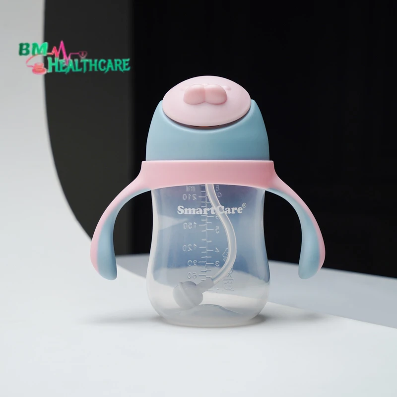 SmartCare Water bottle with Straw, (240ML)