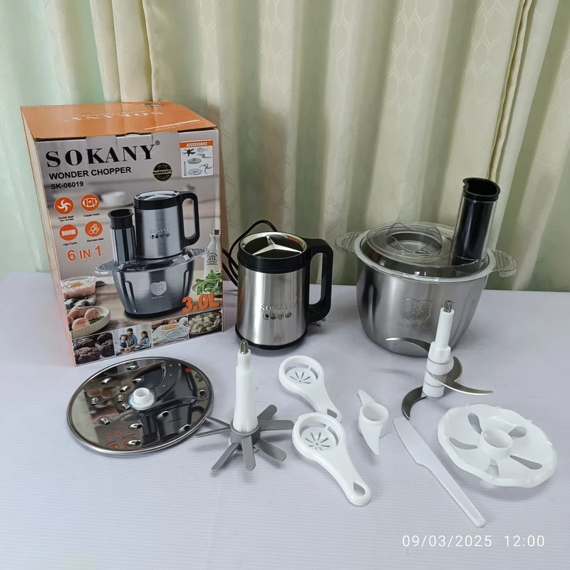 SOKANY 6 in 1 Wonder Chopper